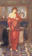 John Melhuish Strudwick Isabella oil painting on canvas